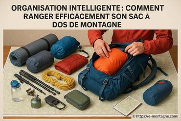 Organisation intelligente : comment bien ranger son sac à dos de montagne ?