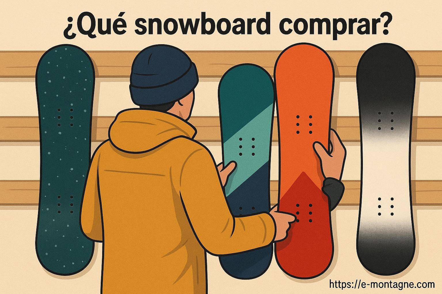 Que snowboard comprar para disfrutar en la montaña?