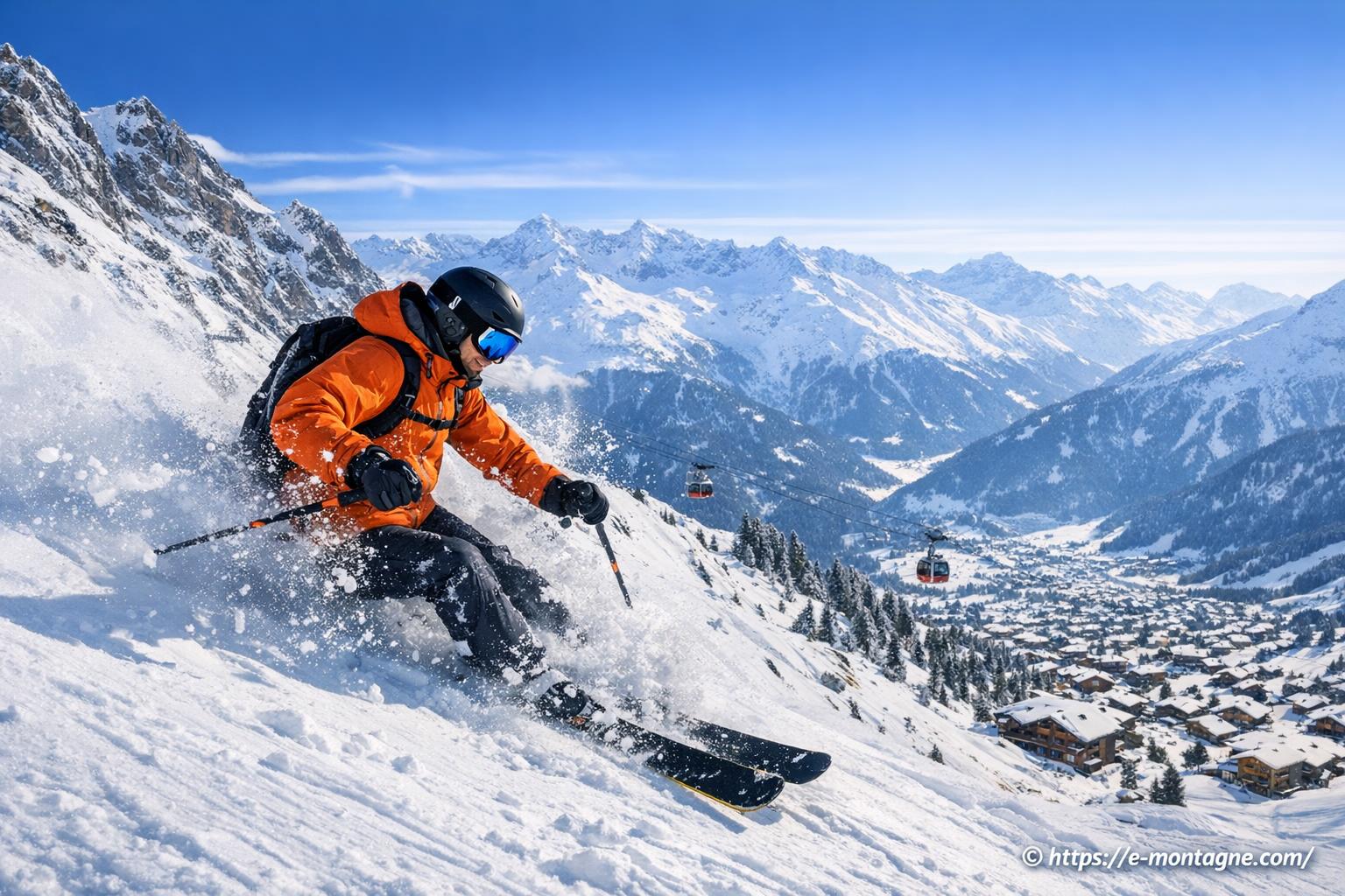 Expérience ultime : skier à Verbier et découvrir les 4 Vallées