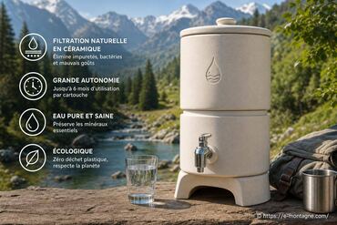 Filtre à eau céramique grande autonomie : comment choisir le meilleur pour vos bivouacs ?