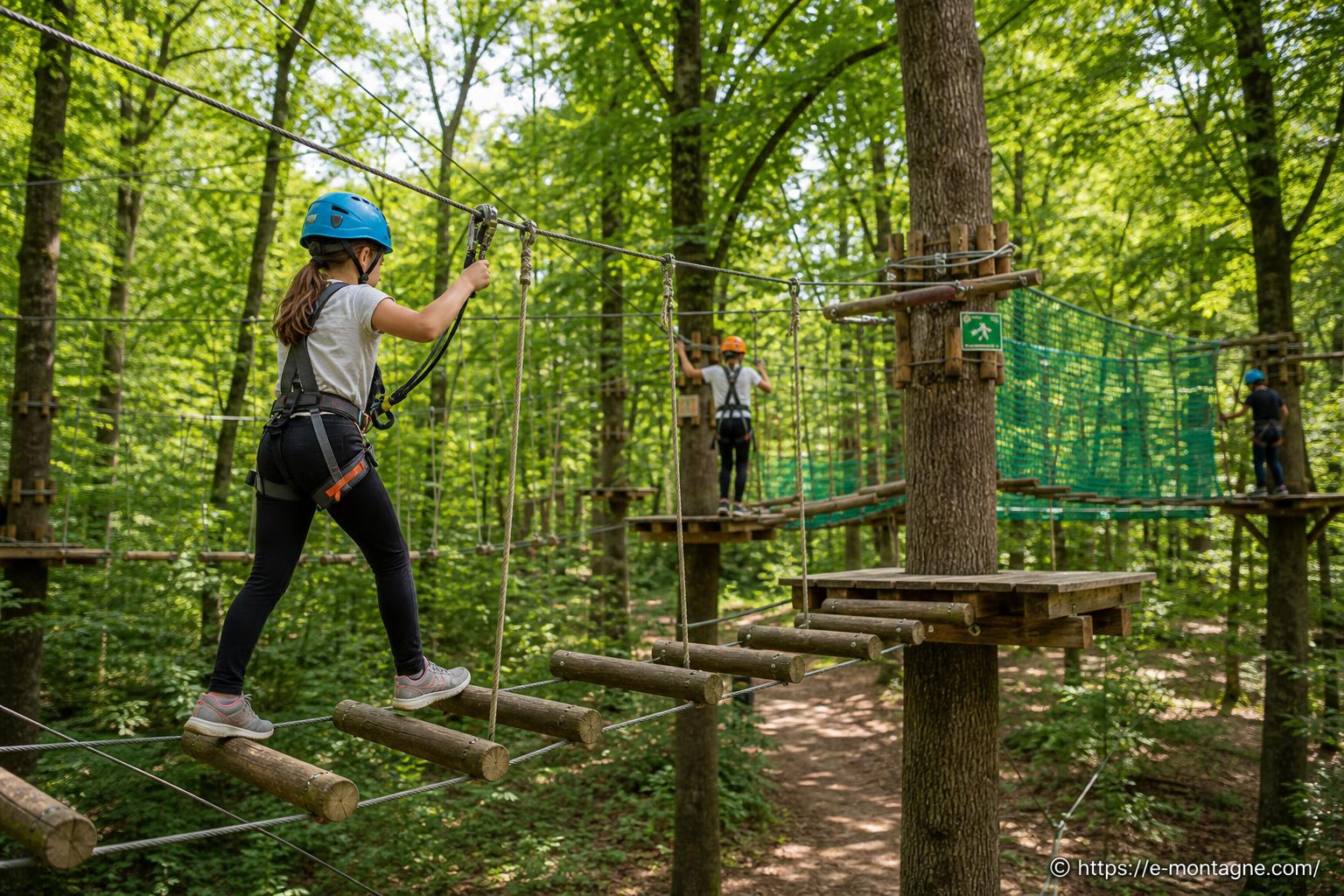 Accrobranche : parcs, conseils et sécurité