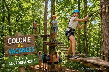 Colonie de vacances accrobranche : ce qu’il faut savoir