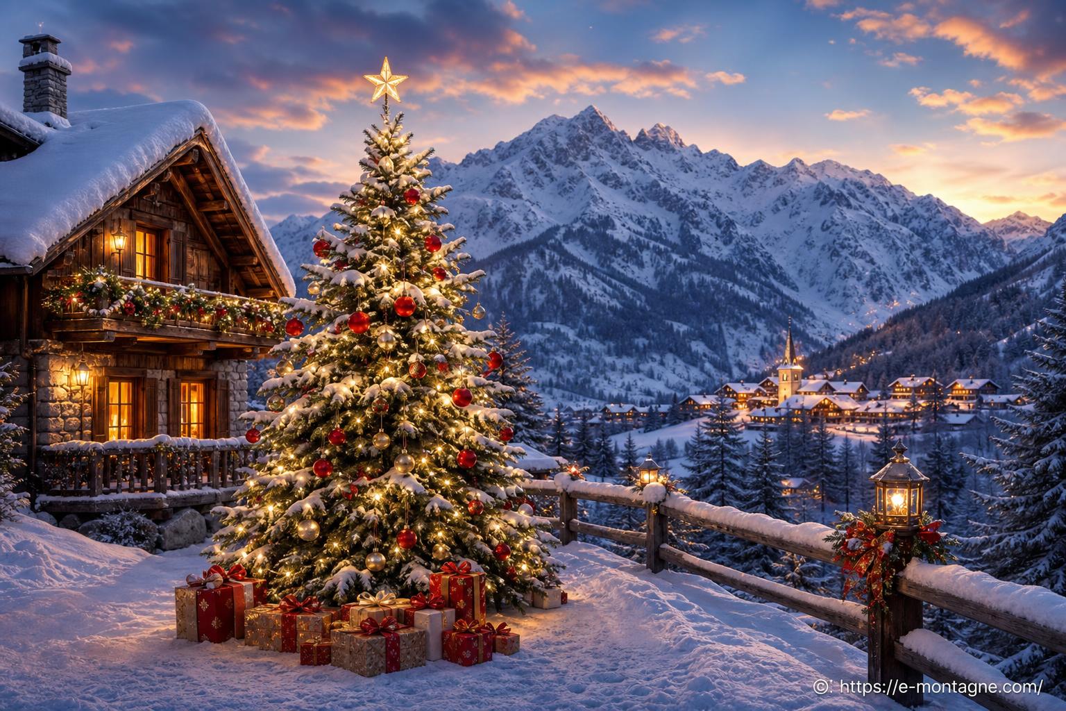 Noël à la montagne : où partir pour passer les fêtes au grand air ?