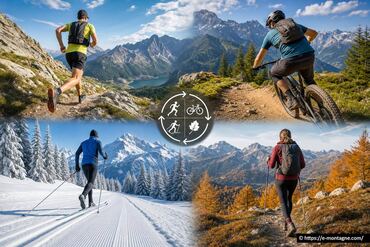 Sports d’endurance à la montagne : trail, VTT, ski de fond et alternatives toute l’année