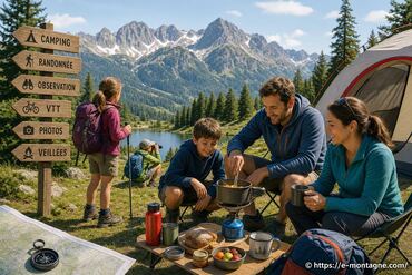Camping en famille à la montagne : activités incontournables et conseils d’organisation