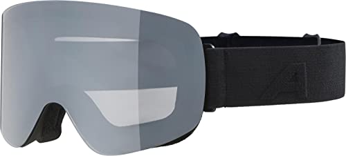 ALPINA Unisexe - Adulte, PENKEN Lunettes de Ski, black matt,