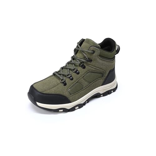 YOUTHUP Chaussures randonnée homme montantes respirantes Ver