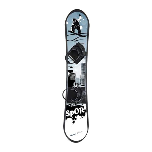 Qianly Snowboard pour Jeunes avec Fixations 50 Pouces pour A