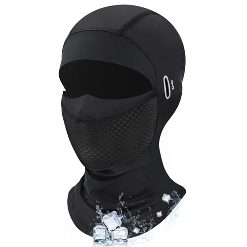 Kiiwah Cagoule Moto Ete Respirant Hommes Femmes, Protection 