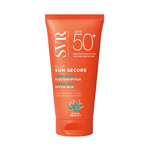 SVR - Sun Secure Blur SPF50+ - Crème mousse solaire effet fl