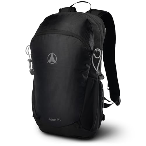 Terra Peak® Sac à dos de randonnée 15L (AREN 15) petit noir 