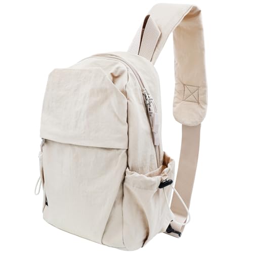 CHEESANHERR Sac de Poitrine Homme, Sac à Dos Bandoulière Fem