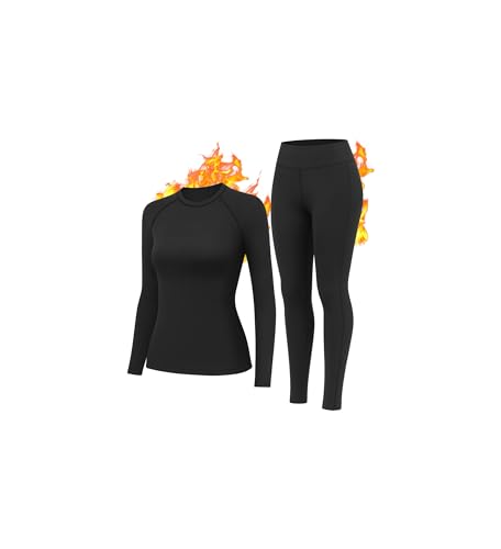 HiZiTi sous Vetement Thermique Femme Hiver sous Pull Thermiq