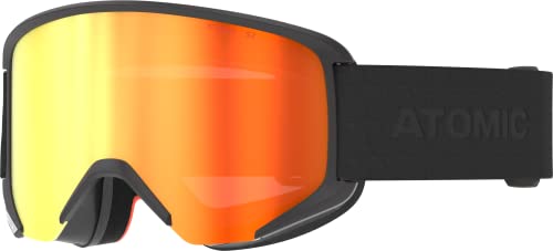 Atomic Savor Stereo Masque De Ski Noir, Visibilité Parfaite 