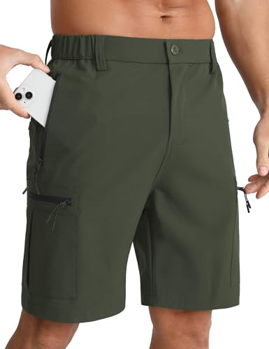 APTRO Short de randonnée cargo pour homme, léger et décontra