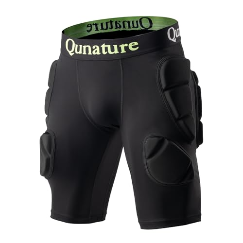 Qunature Pantalon Protection Snowboard 3D EVA Homme Femme