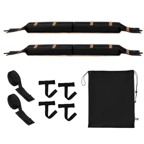Barres De Toit Souples - Universel Renforcé 2 Pièces,Support