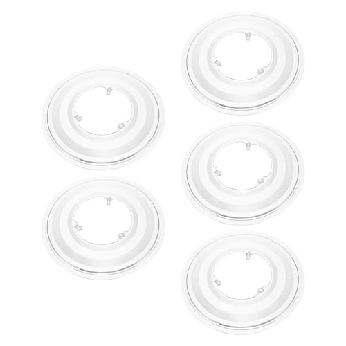 Artibetter Lot de 5 Protège-Rayons Transparents en Plastique