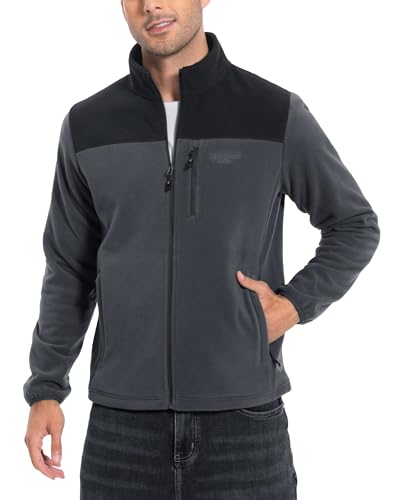 Pioneer Camp Veste polaire pour homme - Fermeture éclair int
