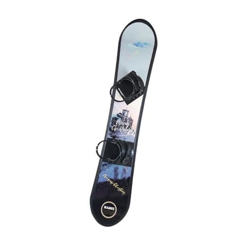 Harilla Snowboard pour Enfants avec reliures, Snowboard de 5