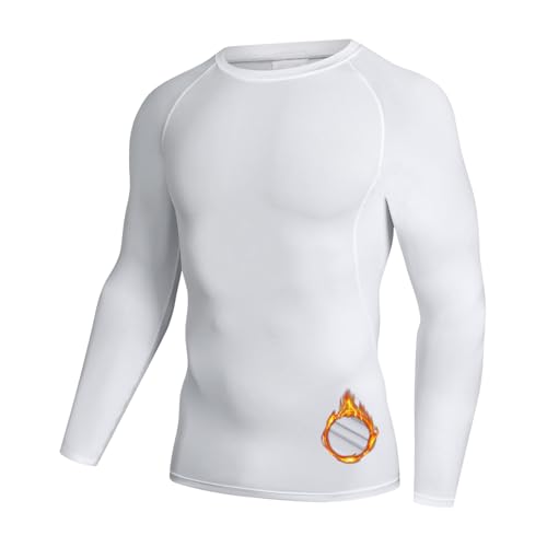 NuCamper T Shirt Homme Thermique Manches Lounges sous Veteme