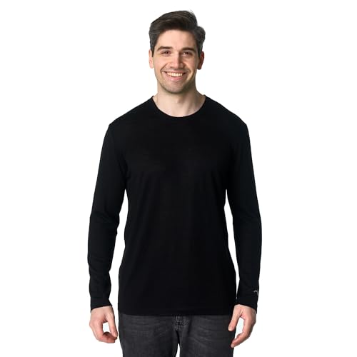 Merino.tech sous Vetement Thermique Homme Laine Merinos - 10
