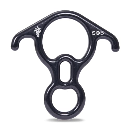 SOB Descendeur en 8 en Alliage Aluminium-Magnésium 40KN pour