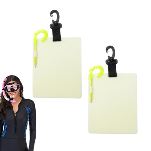 Genérico Tableau de plongée portable lumineux avec crayon et