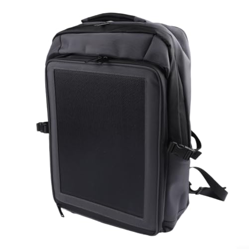 Caswynlife Sac à dos solaire, avec double panneau de 30 W, s