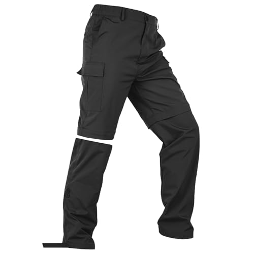 HomKuch Pantalons de randonnée pour Hommes Pantalon de March