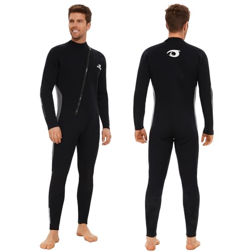 Owntop Combinaisons de Plongée 5mm Hommes - Adultes Combinai