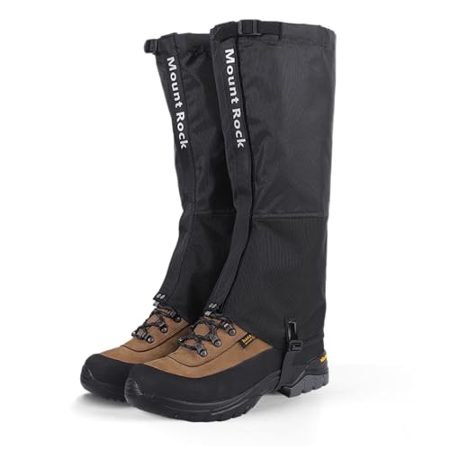 CIYIN Guêtre Randonnée, Outdoor Guêtres Jambières, Homme Fem