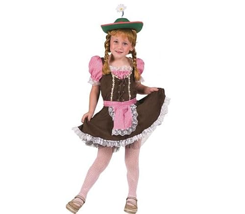 LP Divertissements Déguisement de tyrolienne rosa enfant tai