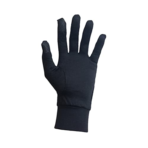 Jasmine Silk Gants en laine mérinos, doublure thermique, gan
