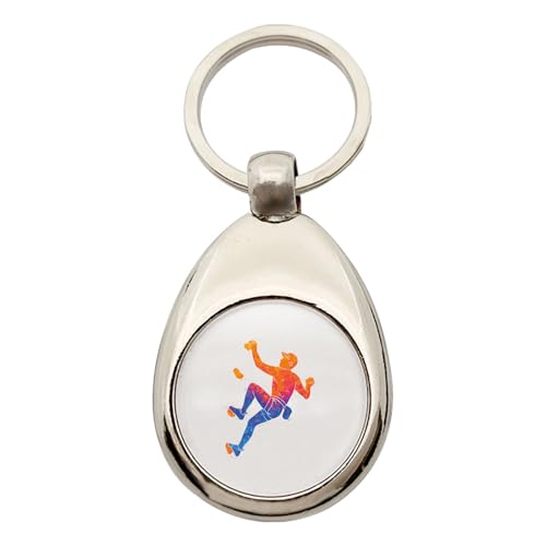 Huuraa porte-clés Escalade Porte-clés pendentif en métal pou
