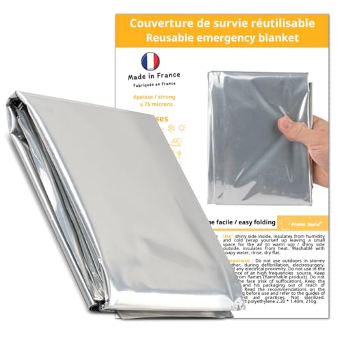 Frana surv Couverture de Survie réutilisable isothermique Ma