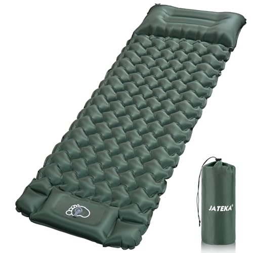 JATEKA Matelas Gonflable 1 Place, Matelas Camping Ultra Lége