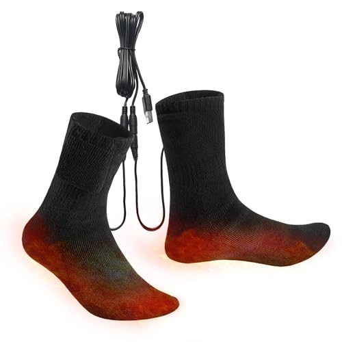 Chaussettes Chauffantes Électrique - Chaussettes Thermiques 