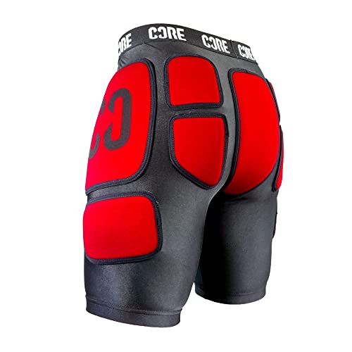 Core Protection Stealth Impact Short Skateboard, Noir, 46 Mi