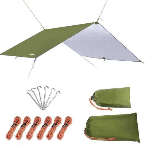 Unigear Bâche Anti-Pluie, Tarp Rain Fly Toile de Tente Imper