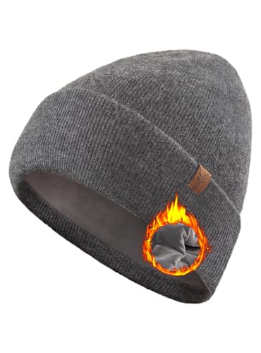 TRENDOUX Bonnet Tricot Chaud Extensible, Chapeau Thermique L