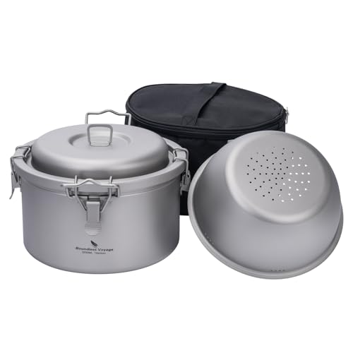 Boundless Voyage Ti-2092-C Pot de camping multifonction en t