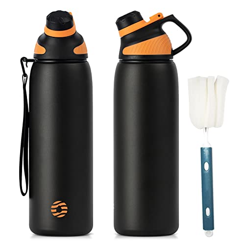 Fjbottle Gourde Isotherme avec Couvercle Magnétique - 400ml/