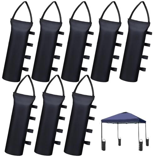 8 Pièces Sac de Lestage pour Tonnelle, 40 kg Leste pour Pied