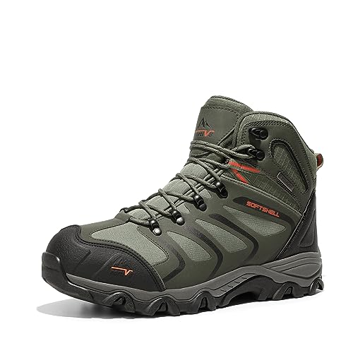 NORTIV 8 Chaussures de Randonnée Homme Bottines Hommes Chaud