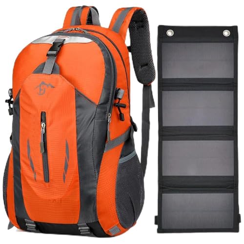 Sac à dos avec panneau solaire 20 W USB 5 V Sac à dos de ran