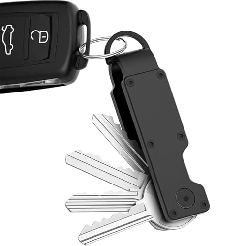 Organisateur de Clés en Métal, Porte-clés Compact en Métal, 