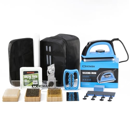 XCMAN Kit Complet de réglage de Ski et Snowboard avec Fer à