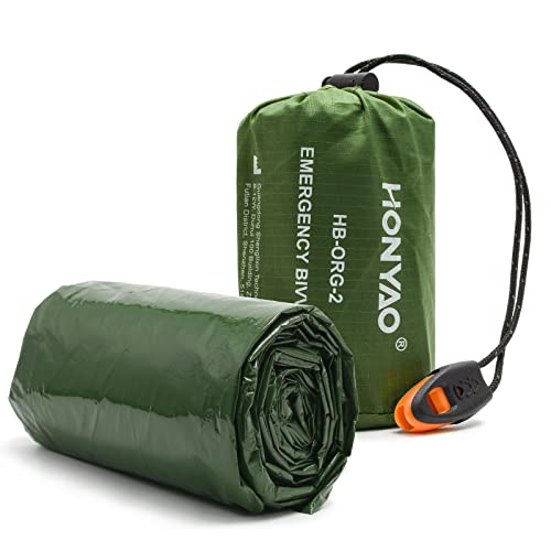 HONYAO Sac de Couchage de Survie, Sac de Couchage durgence, 