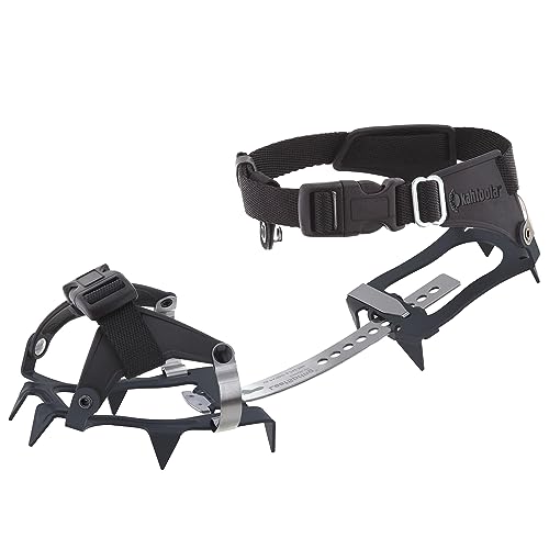 Kahtoola Crampon de randonnée K10-10 Points, Noir